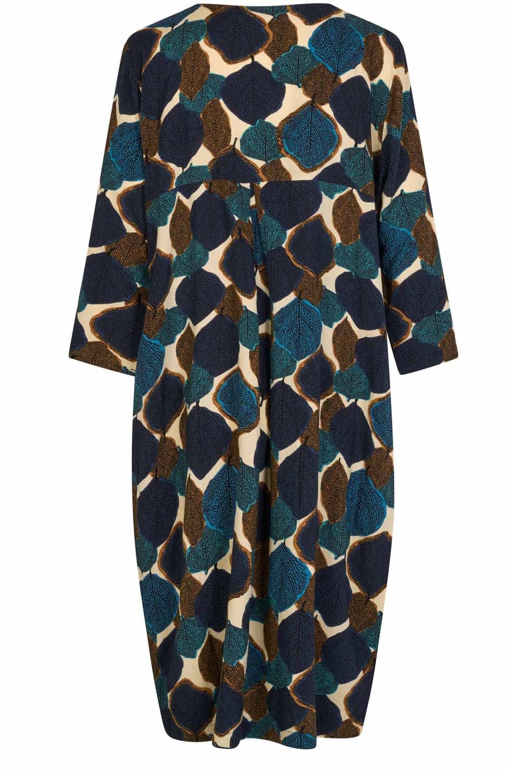 Chipmunk Leaf Print Nodetta Dress