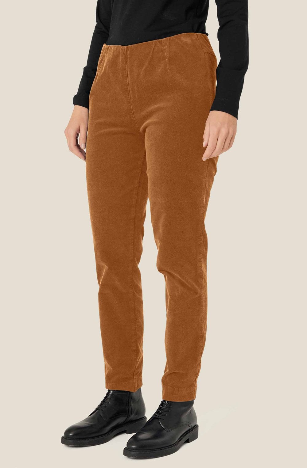Chipmunk Needle Cord Poppy Trousers