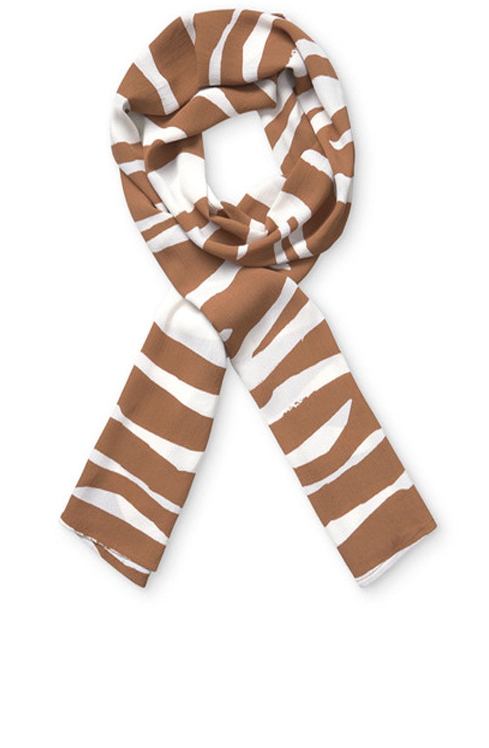 Chipmunk Zebra Print Along Scarf