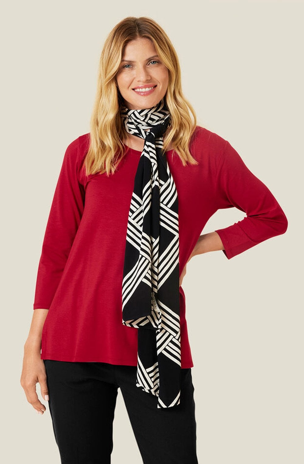 Cilla Chilli Pepper Long Sleeve Top