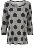 Cilla Circular Print Top