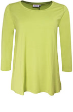 Cilla Lime Jersey Top