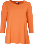 Cilla Orange Jersey Top