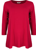 Cilla Red Jersey Top