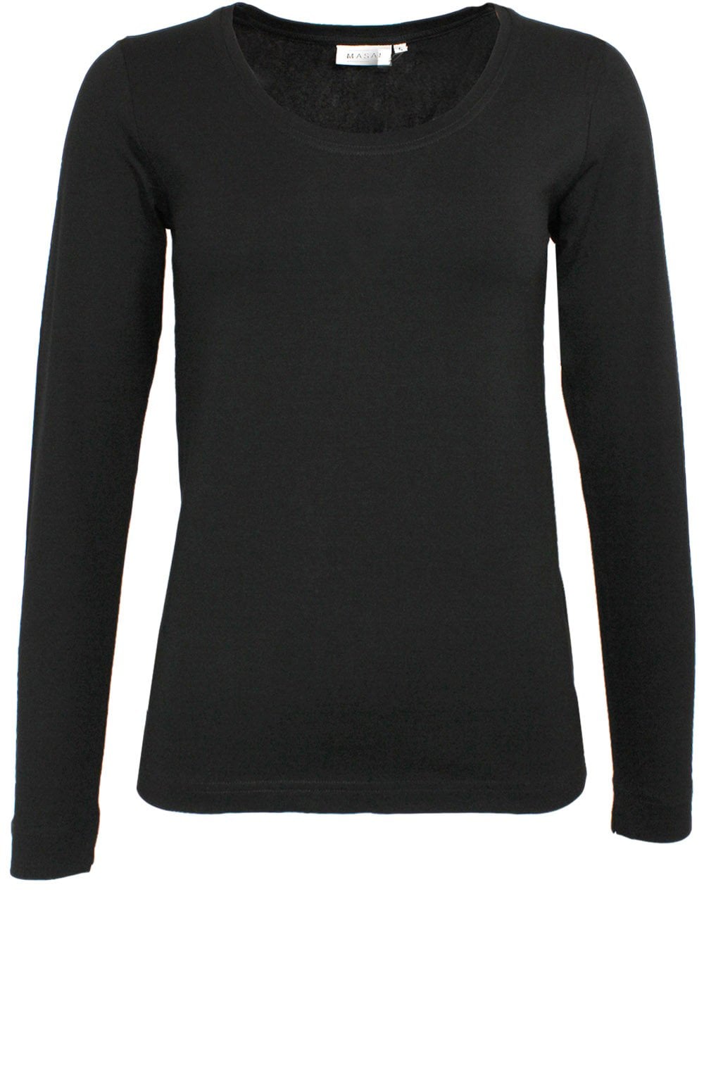 Cream Black Jersey Top