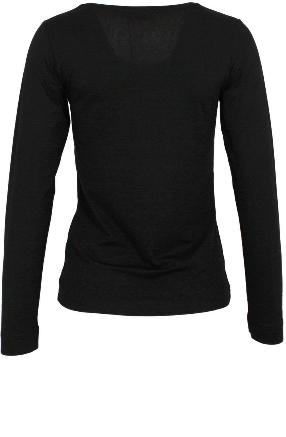 Cream Black Jersey Top
