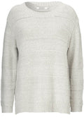 Cream Fantasia A shaped Sweater
