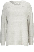 Cream Fantasia A shaped Sweater