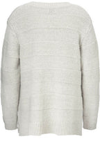 Cream Fantasia A shaped Sweater