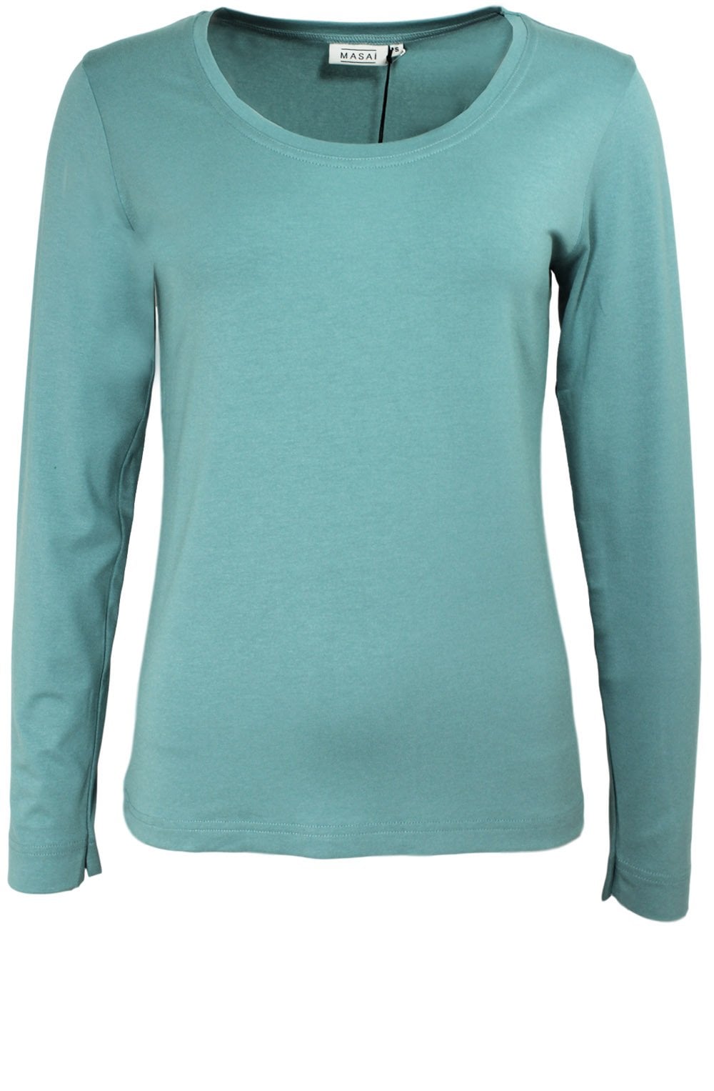 Cream Mineral Blue Jersey Top