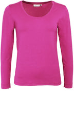 Cream Pink Jersey Top
