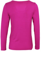Cream Pink Jersey Top