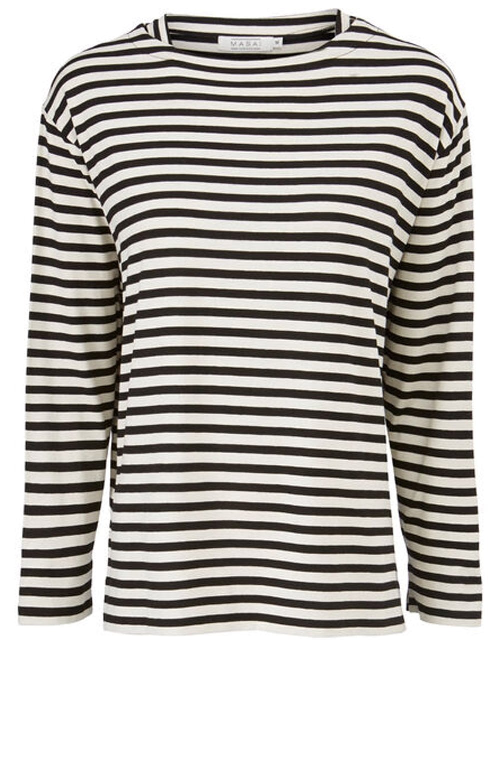 Dacey Stripe Jersey Top