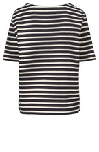 Daceya Geometric Striped T Shirt