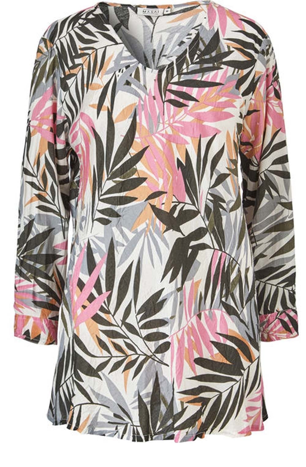 Dada Fern Print Top