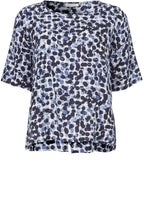 Dadana Abstarct Spot Print Top