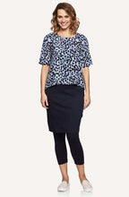 Dadana Abstarct Spot Print Top