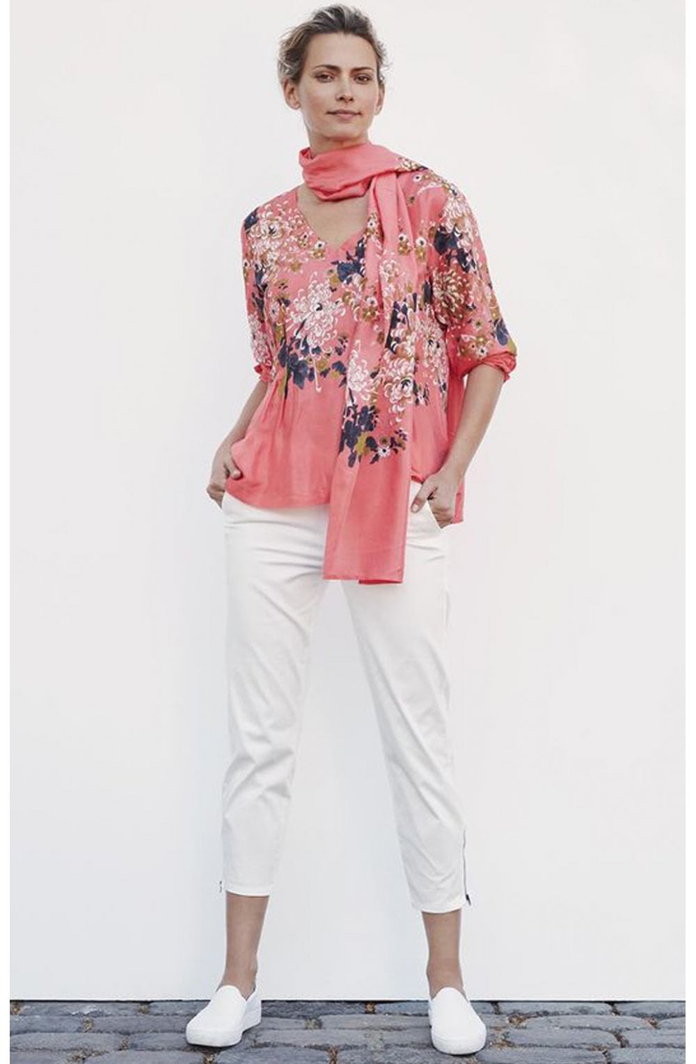 Dafna Blush Floral Top