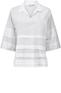 Daimi White Crushed Blouse