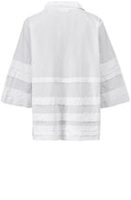 Daimi White Crushed Blouse