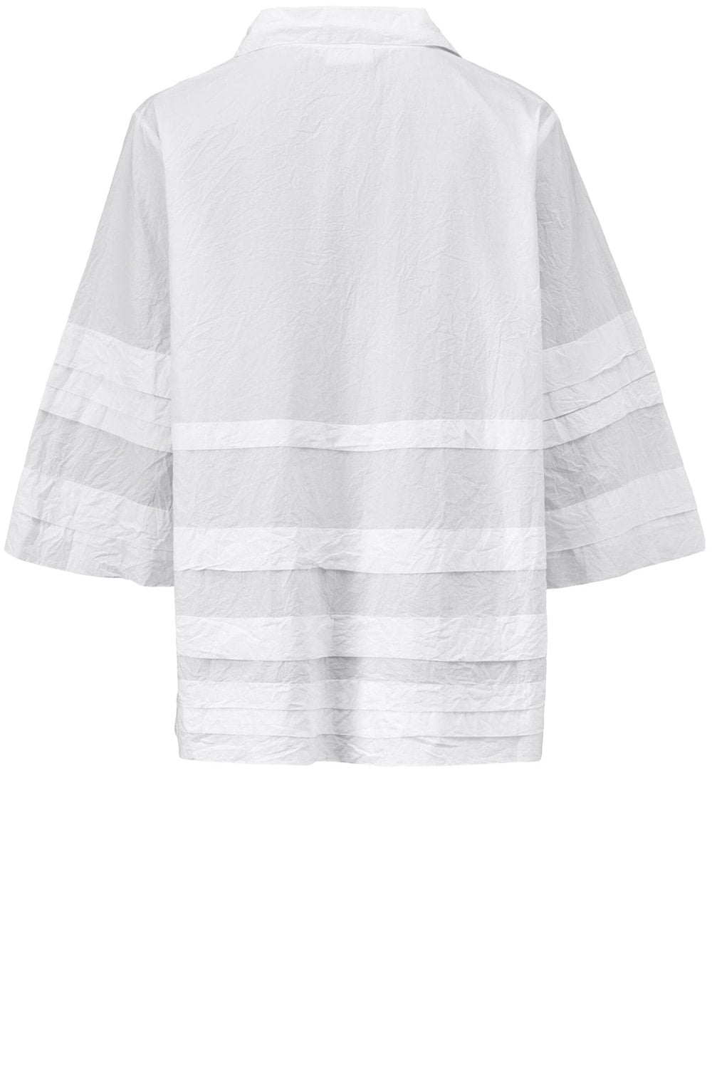 Daimi White Crushed Blouse