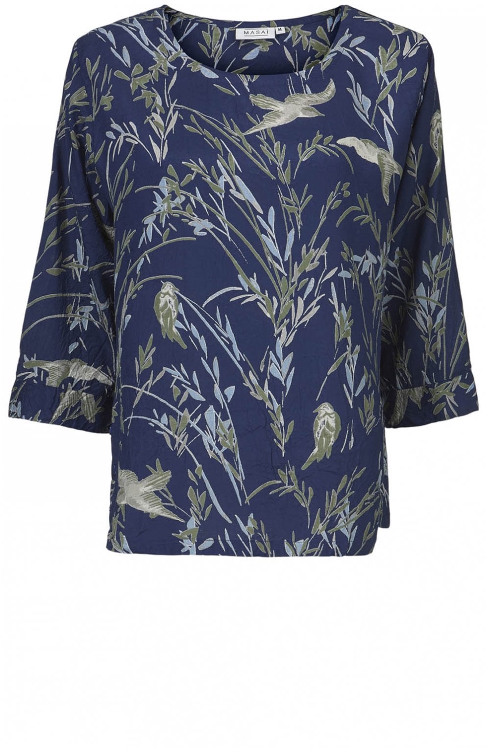 Daina Blue Bird Design Top