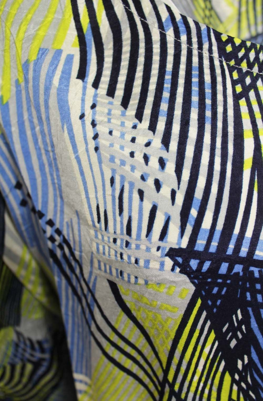Daina Lime Patterned Top
