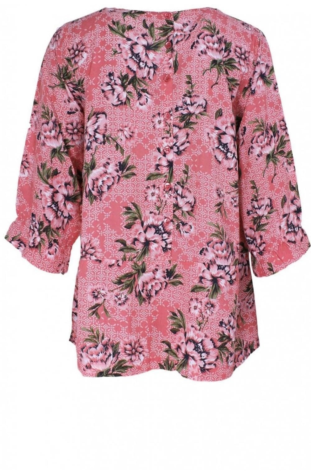 Daleki Blush Floral Print Top