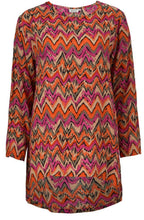 Dalita Zig Zag Print Top