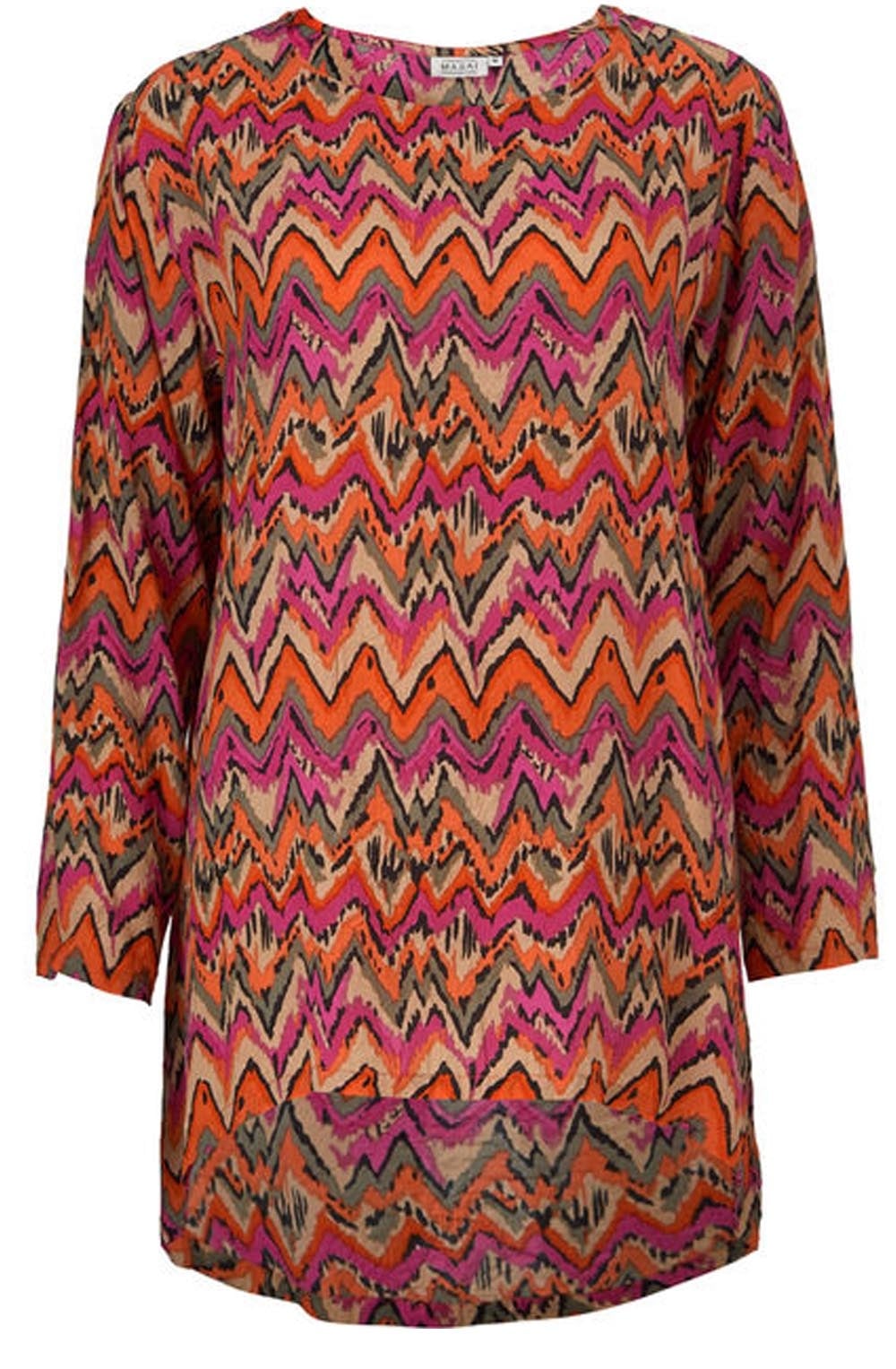 Dalita Zig Zag Print Top