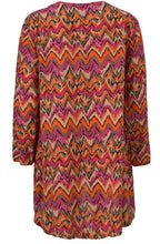 Dalita Zig Zag Print Top