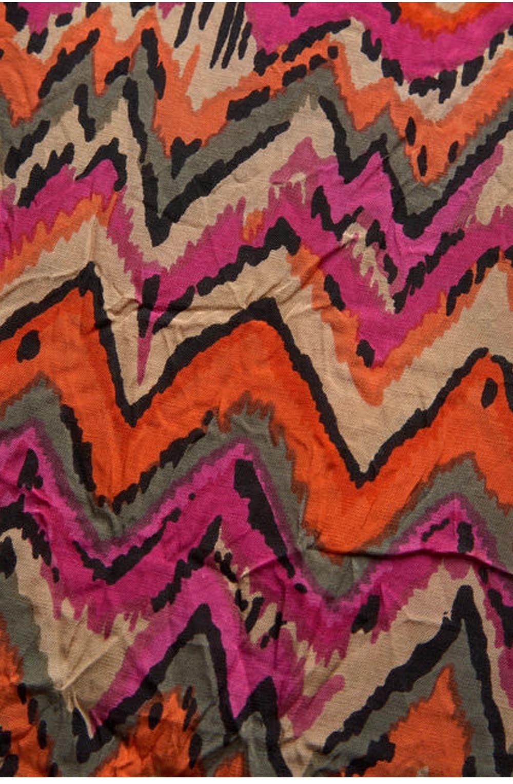 Dalita Zig Zag Print Top