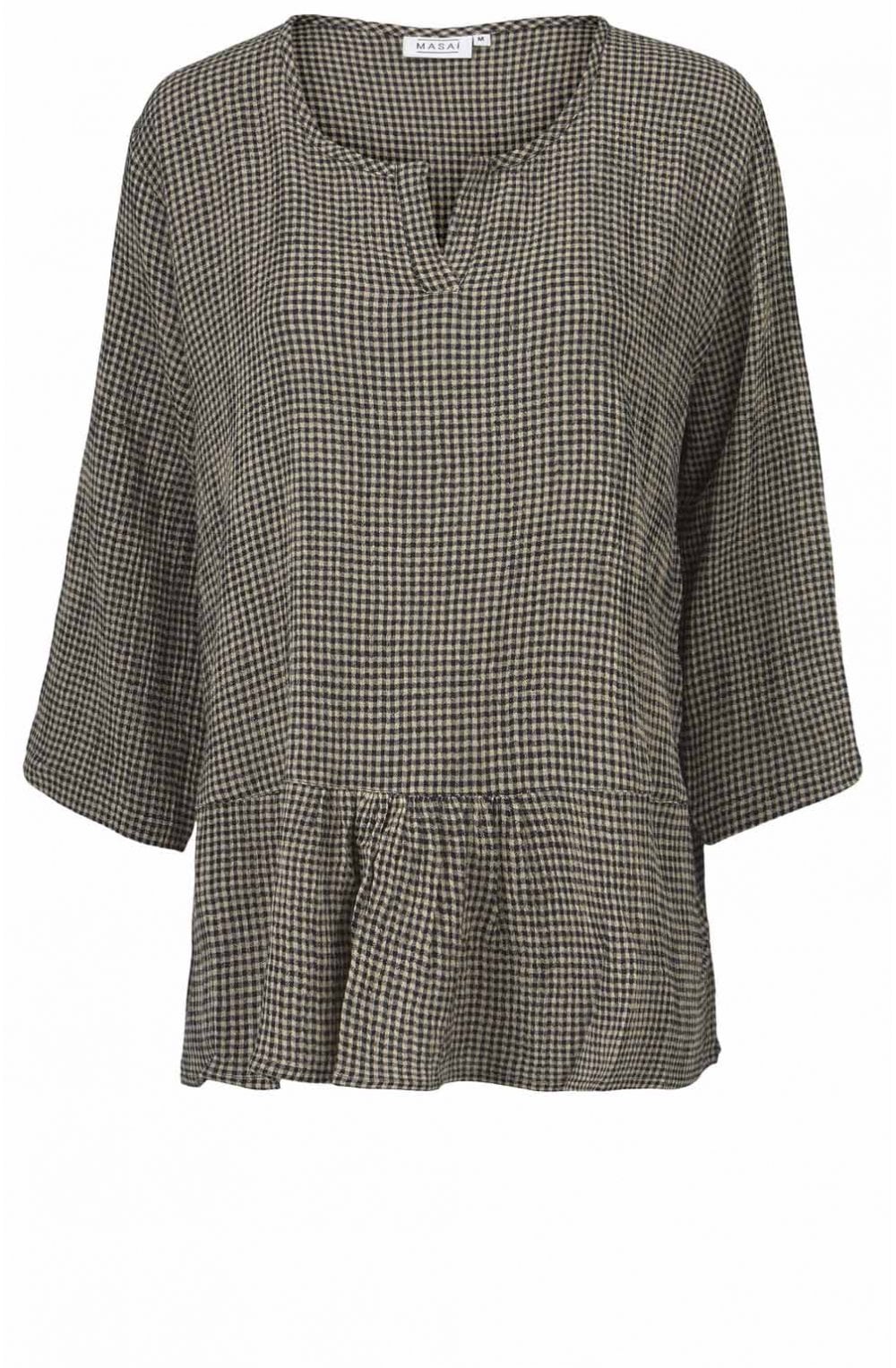 Damiti Fine Check Top
