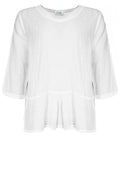 Damitit White Oversized Top
