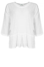 Damitit White Oversized Top