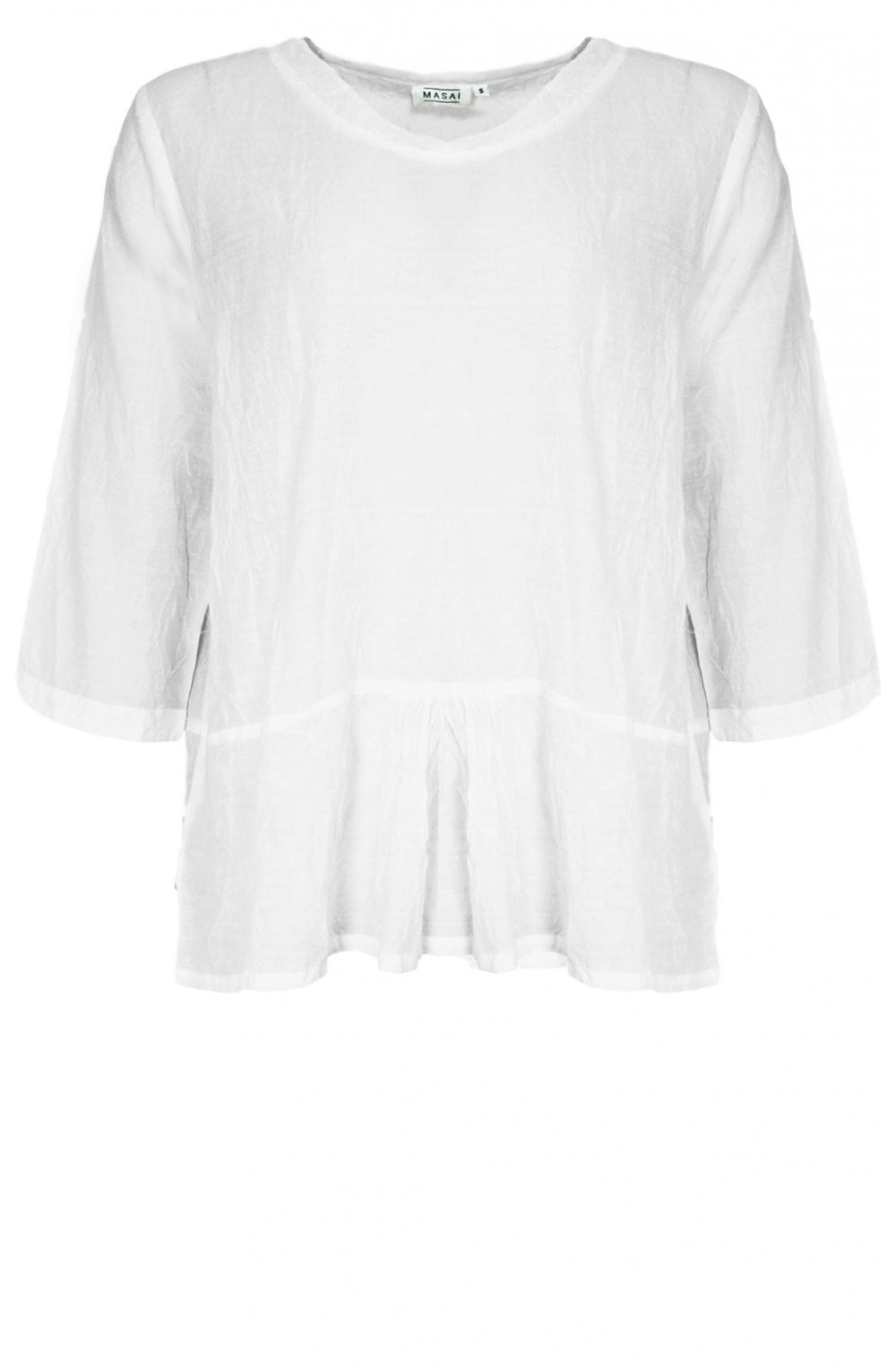 Damitit White Oversized Top