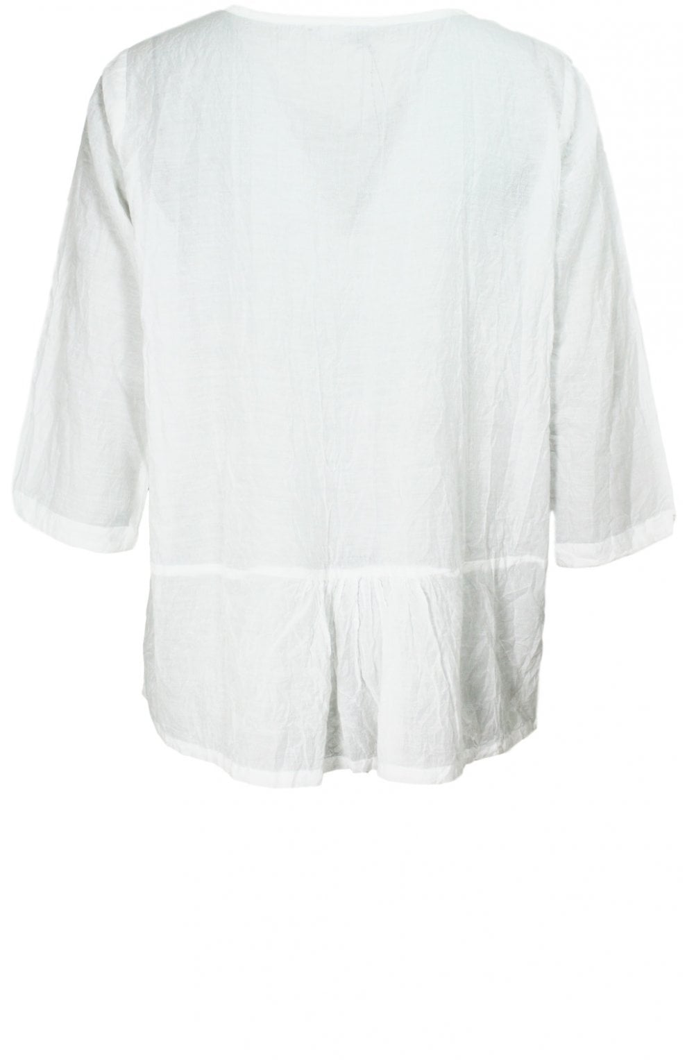 Damitit White Oversized Top