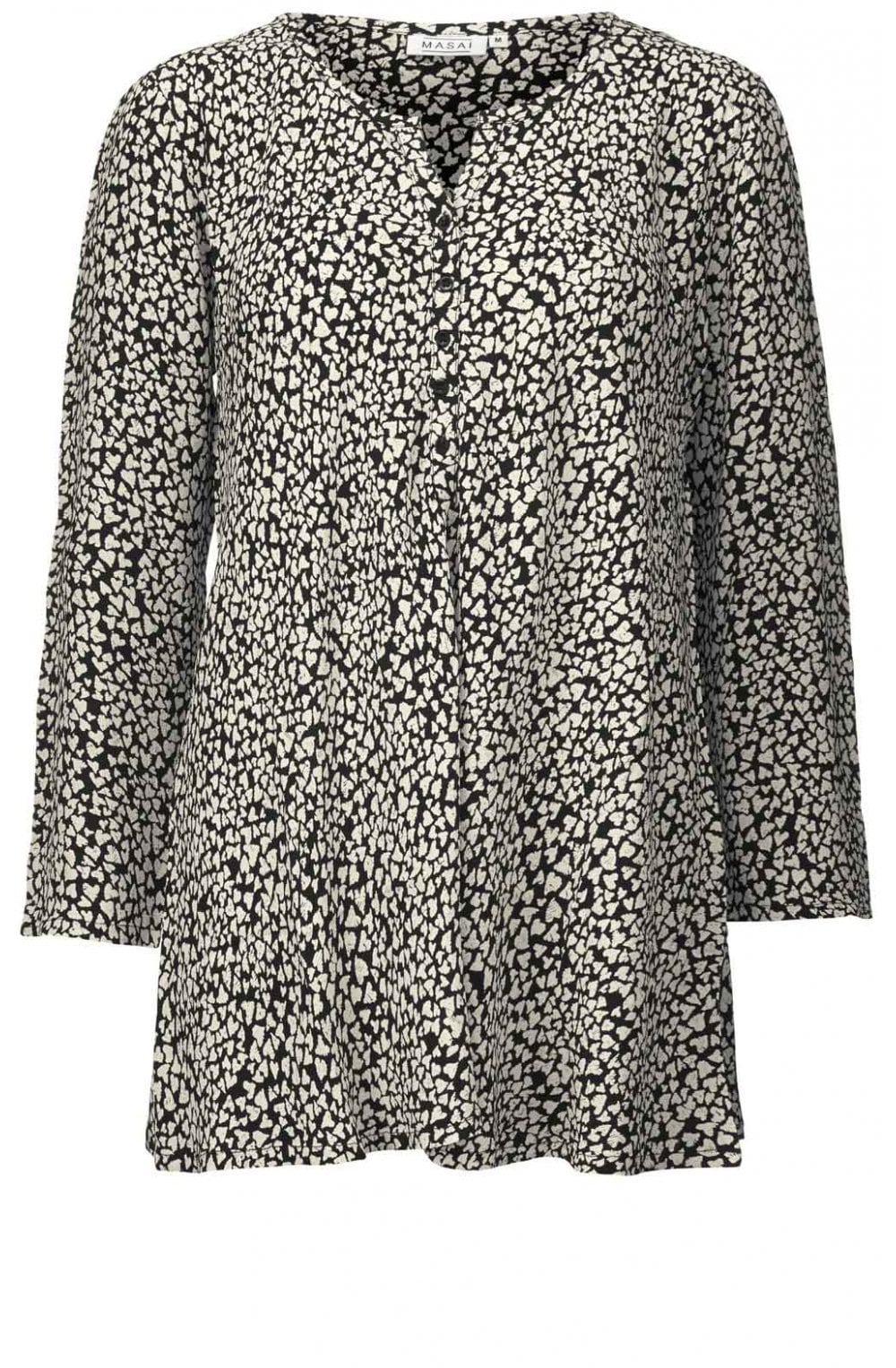 Danica patterned blouse