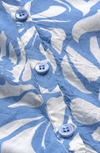 Danica Porcelain Blue Patterned Top
