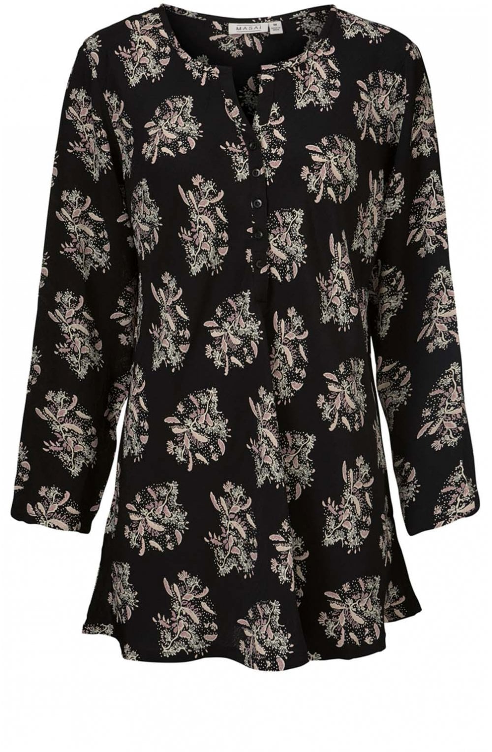 Danica Warm Rose Patterned Top