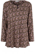 Danita Dusky Orchid Floral Print Blouse