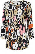 Danita Dusty Rose Floral Top