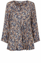Danita Maritime Blue Blouse