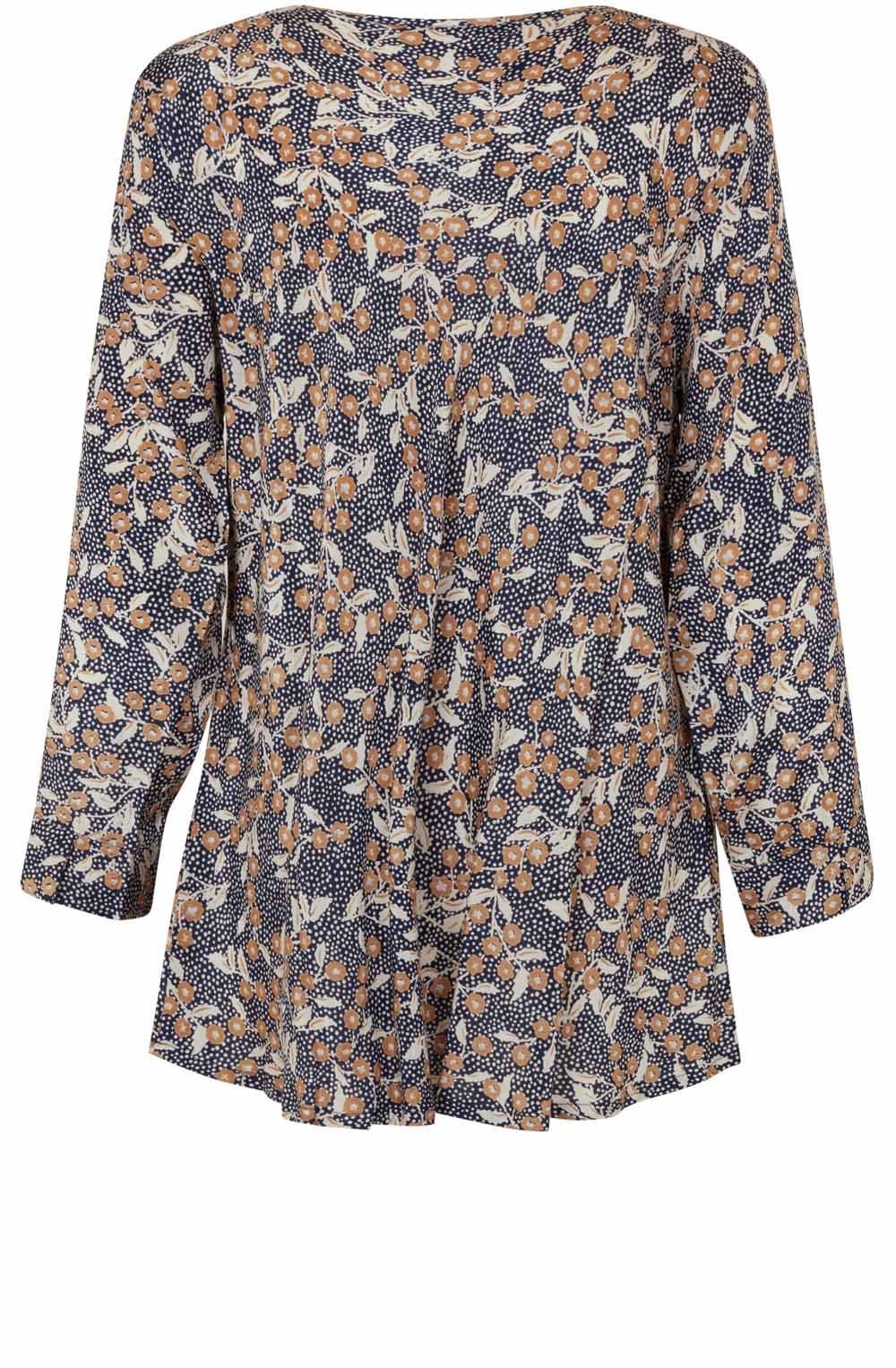 Danita Maritime Blue Blouse
