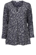 Danita Shell Print Top