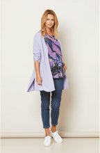 Danita Violet Bold Print Top