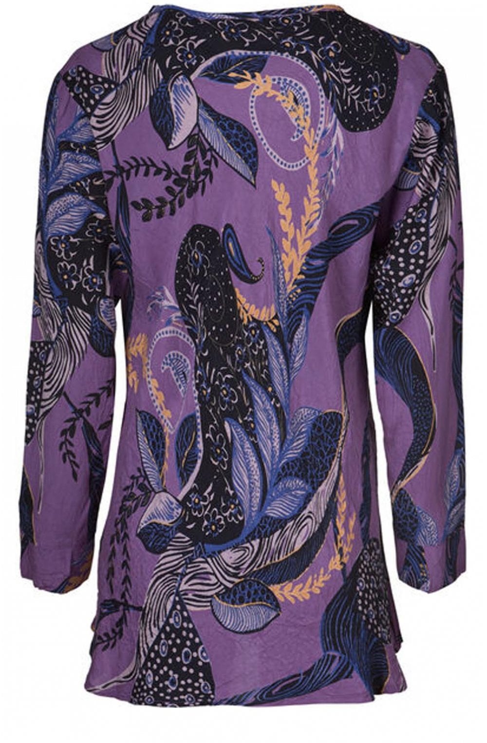 Danita Violet Bold Print Top
