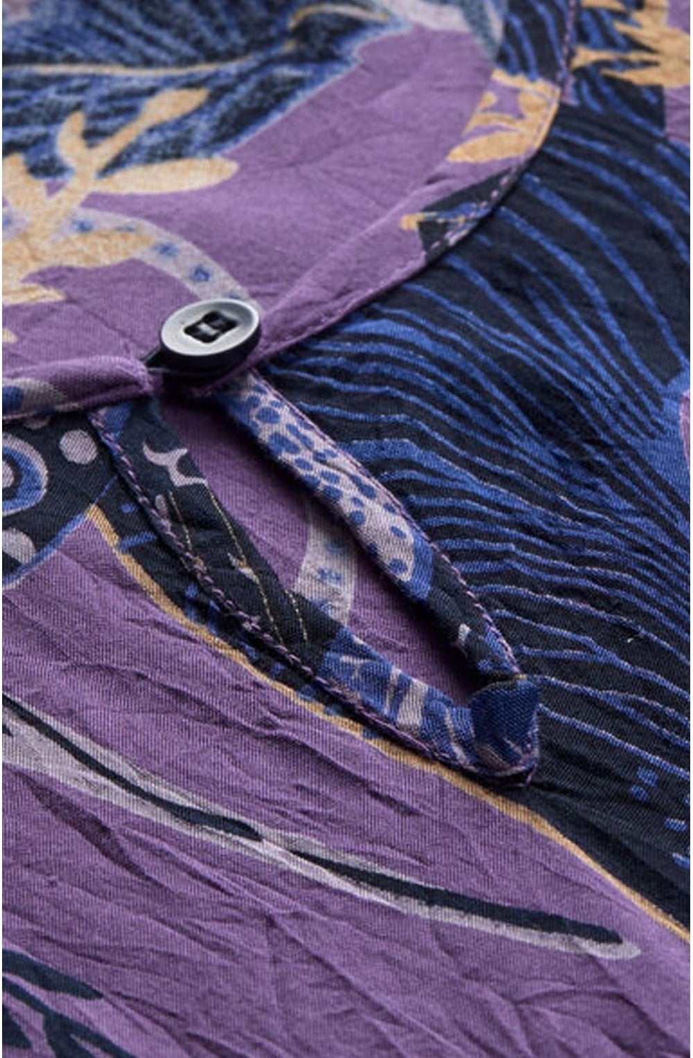 Danita Violet Bold Print Top