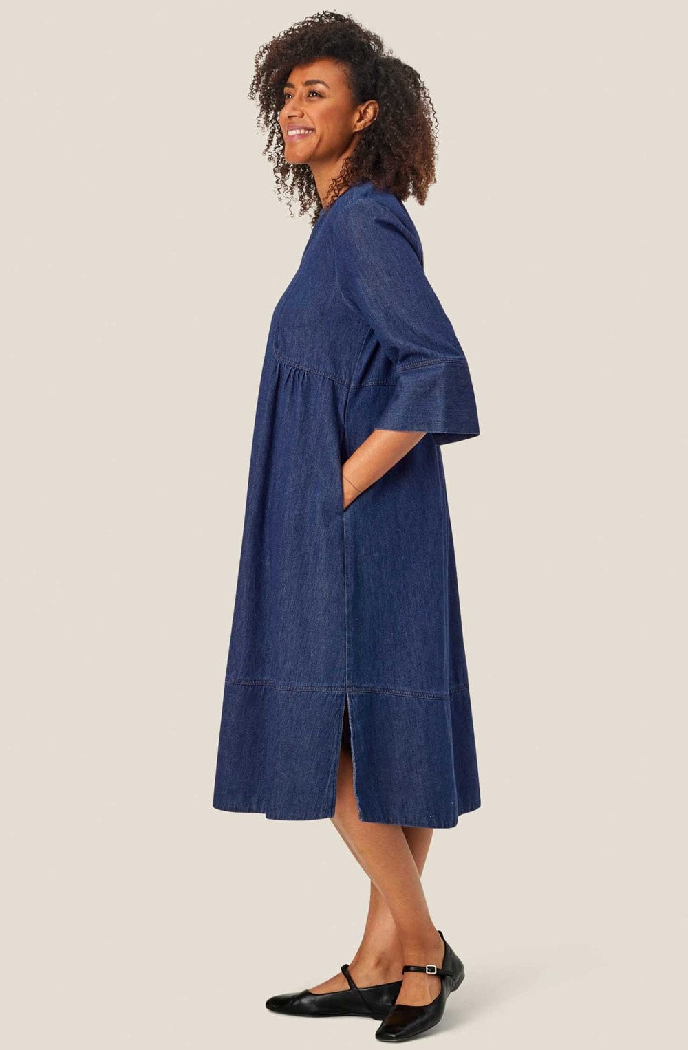 Dark Denim MaNasya Dress
