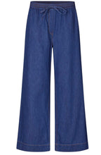 Dark Denim Polyxena Wide Leg Trousers